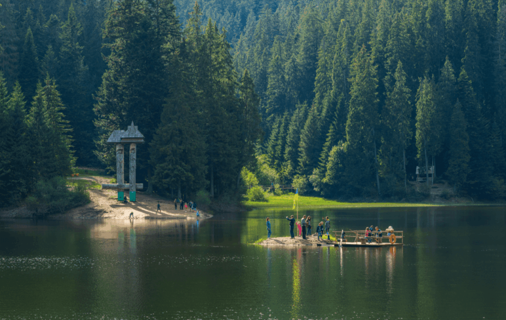 Synevyr National Nature Park in Zakarpattia